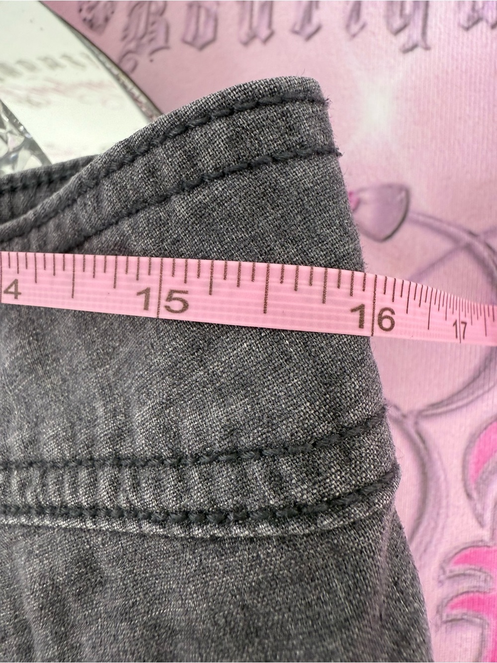 Prana pants hemp Gray Relaxed Track Pants with Triple-Button Waist - Picture 10 of 11
